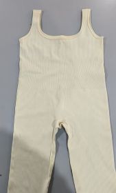 Women's Suspender Tank Top Tights (Option: White-XS)